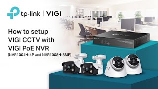 How to setup VIGI CCTV Camera with VIGI PoE NVR [upl. by Theall742]