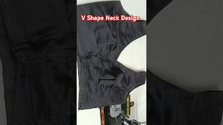 Deep V neck blouse cutting and stitching shorts ytshorts mamtaboutique tutorial ❤️❤️ [upl. by Novihs]