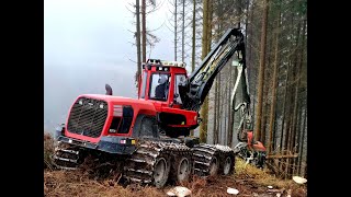 🌲Komatsu 931XC • Forstbetrieb Surtmann • Part4 • 8Rad Harvester🌲 [upl. by Gae94]