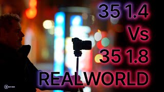 Nikon Z 35mm f14 vs Z 35 f18 S  Real World Comparison StillsVid  Lets Talk IntentMatt Irwin [upl. by Garvin721]