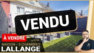 VENDU ✅  Maison 5 chambres à Esch  Lallange 💛🌞🦅 [upl. by Savdeep]