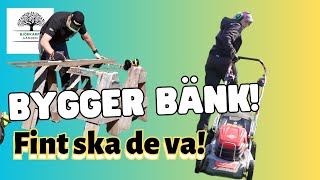 EPA träff i Klippan och Piggie vill ha nya möbler Anki fixar trädgården med batteridrivna maskiner [upl. by Ttreve]