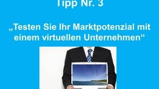 Selbständig machen ohne Kapital 3  Das Marktpotenzial ergründen [upl. by Moraj]