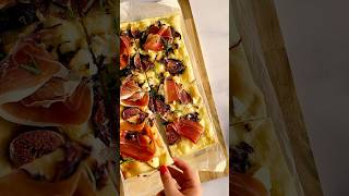 Quick amp Easy Flammkuchen with Figs amp Jamón – Perfect for Any Occasion shorts [upl. by Retep569]