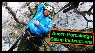 TREEfool Acorn Portaledge Setup Instructions [upl. by Ablasor]