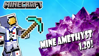 How to Mine and Farm Amethyst in Minecraft 120 [upl. by Atcliffe]