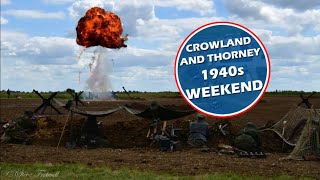 Crowland and Thorney 1940s weekend 2024 Saturday battle epic d’day reenactment battle [upl. by Spragens]