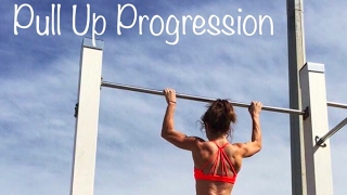 Pull Up Progression How to Get Your FIRST PULL UP [upl. by Fiertz]