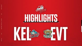 Kelowna Rockets at Everett Silvertips 315  WHL Highlights 202324 [upl. by Zolner]