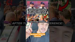 Max Verstappen Swearing Situation verstappen fia protest f1 swearing max redbull [upl. by Eahcim]