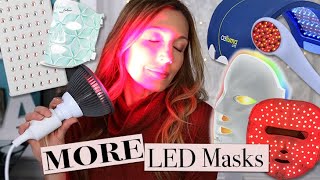 The BEST AntiAging LED Light Masks Part 2  Omnilux Celluma Joov Project E Beauty [upl. by Ycal]