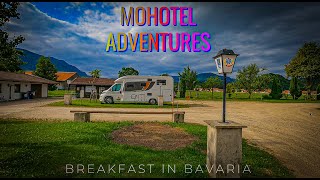 Motorhome Stop Camping Hotel Weßner Hof Bavaria Germany [upl. by Kelson]