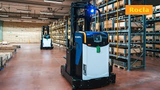 Scanfil Åtvidaberg implemented full automation in existing warehouse [upl. by Htur]