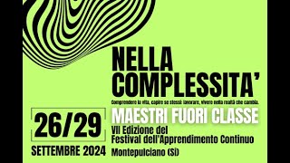 MAESTRI FUORI CLASSE  VII EDIZIONE 2024  NELLA COMPLESSITA [upl. by Ainyt]