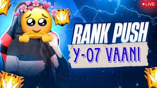 FREE FIRE LIVE👻GARENA FREE FIRE💀RANK PUSH LIVE  Y07 VAANI freefire totalgaming freefirelive [upl. by Alegnave]