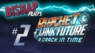 Lets Play Ratchet amp Clank Future A Crack in Time  Episode 2 [upl. by Aiset]