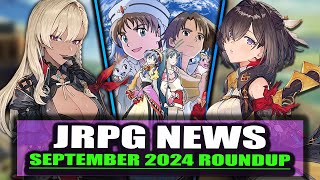 JRPG News September 2024  Sequels to Sky Remake  Level 5 using AI  Yuji Hoori speaks on DQ3 HD2D [upl. by Aihseym]