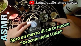 ASMR  La divinazione della Luna introduzione  stesura carte oracolo [upl. by Yentyrb156]