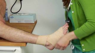 Medical Conditions amp Treatments  How to Wrap an Ankle With an Ace Bandage [upl. by Ilam]