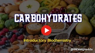 Introduction to CarbohydrateBiochemistry [upl. by Lorimer470]