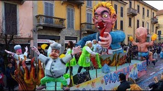 Carnevale di Gavirate 2018 Карнавал в Гавирате [upl. by Enneirda]