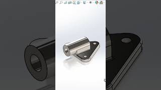 Socket bearing design in Solidworks mechanicaldotcom solidworks solidworkstutorials viral [upl. by Fortier]