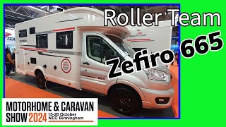 Roller Team Zefiro 665 Motorhome  Caravan amp Motorhome Show 2024 [upl. by Ahsetan]