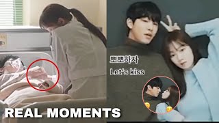 Ahn Hyo Seop and Lee Sung Kyung Real Moments in behind the scenes no more scripted [upl. by Gwendolen27]