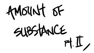 AQA ALevel Chemistry  Amount of Substance Pt 2 ideal gas equation [upl. by Tammie]