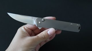 Boker Plus Kwaiken Button Lock Knife Review [upl. by Juno]