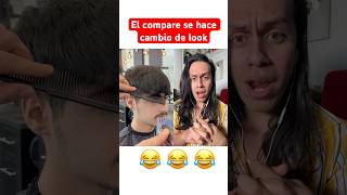 Un cambio de look para hombres 🤣😂 [upl. by Thordis]