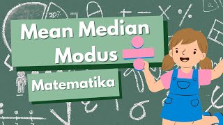 Cara menentukan Mean Median Modus  Matematika Kelas 6 [upl. by Azalea]