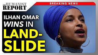 BREAKING Ilhan Omar Defeats RightWing quotDemocratquot in Minnesota Primary [upl. by Nivrek]