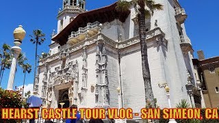 HEARST CASTLE TOUR VLOG  SAN SIMEON CA [upl. by Gent]