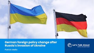 German foreign policy change after Russias invasion of Ukraine [upl. by Aileno]