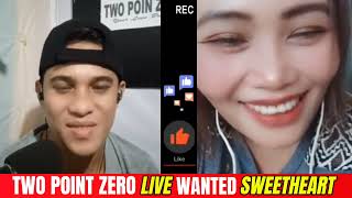 TWO POINT ZERO LIVE WANTED SWEETHEART Single mom from city of smile Bacolod [upl. by Amalee]