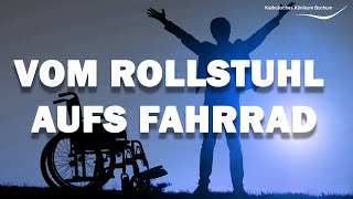 Vom Rollstuhl aufs Fahrrrad Eine neue Zelltherapie machts möglich [upl. by Maroney100]