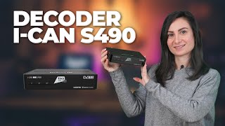 Decoder ICAN S490 TivùSat e TV satellitare in HD con tutti i canali [upl. by Oileduab430]