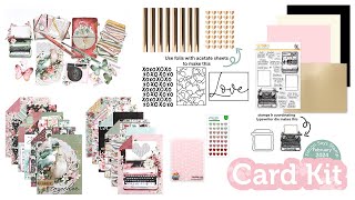 Card Kit Reveal and Inspiration Love Story [upl. by Hoopen]