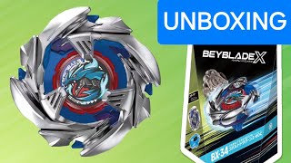 Beyblade X Unboxing BX34 Cobalt Dragoon [upl. by Ardnuhsal]