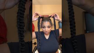 Butterfly braids 🦋 explore wigs hdlace wigtutorial shortvideo hairstyle braids lacewigs [upl. by Engedi]