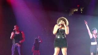 Jordin Sparks Opening for Britney Spears on The Circus Tour  Madison Square Garden No Air HD [upl. by Ahsinauj561]