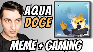 AquaDoge is Combining Memecoin amp Gaming 2024 [upl. by Cade]