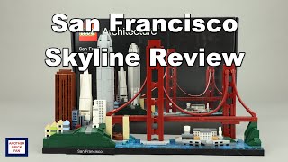 LEGO San Francisco Skyline review set 21043 [upl. by Nolasba]