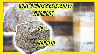 Qual é o mais resistente e melhor para cozinha granito ou mármore [upl. by Jolanta]