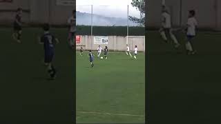 Jugada al borde del área y chuto a portería ⚽💪⚽futbol jugadasshorts [upl. by Aramal617]