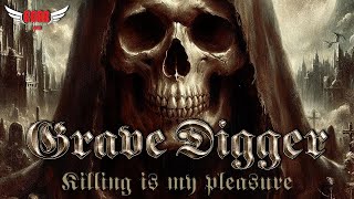 GRAVE DIGGER  quotKilling Is My Pleasurequot Official Visualizer Video [upl. by Aikram266]