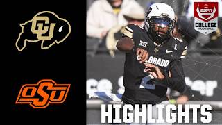 Oklahoma State Cowboys vs Colorado Buffaloes  Full Game Highlights  ESPN College Football [upl. by Anabelle]