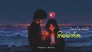 මනෝපාරකට අහන්නBest Sinhala Song Collection  slowed  reverb❤️‍🩹 [upl. by Aulea951]