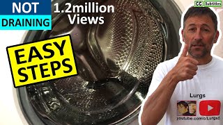 Washing Machine Not Draining Water Properly  How to Fix [upl. by Aral]